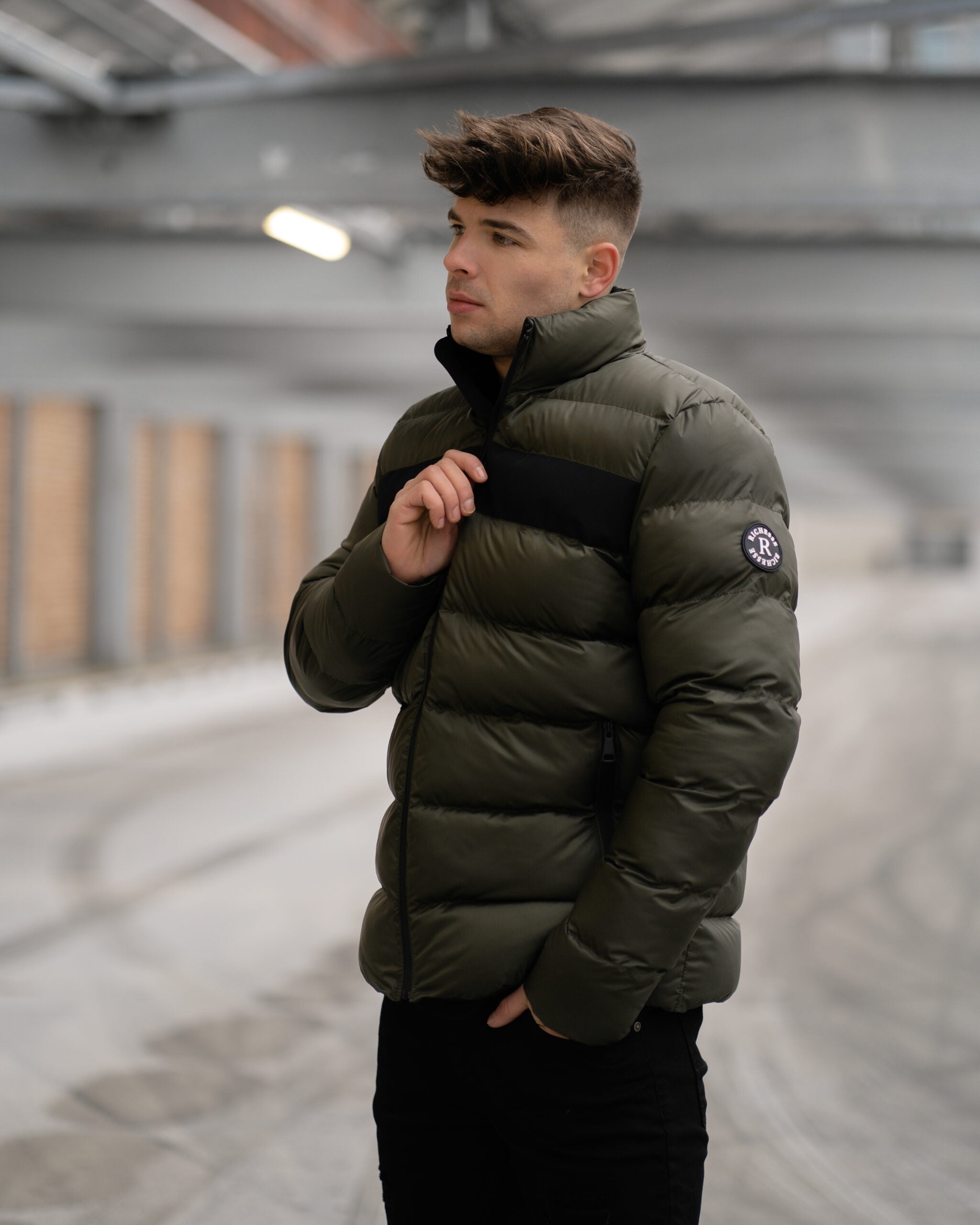 Hastings Puffer Jacket khaki