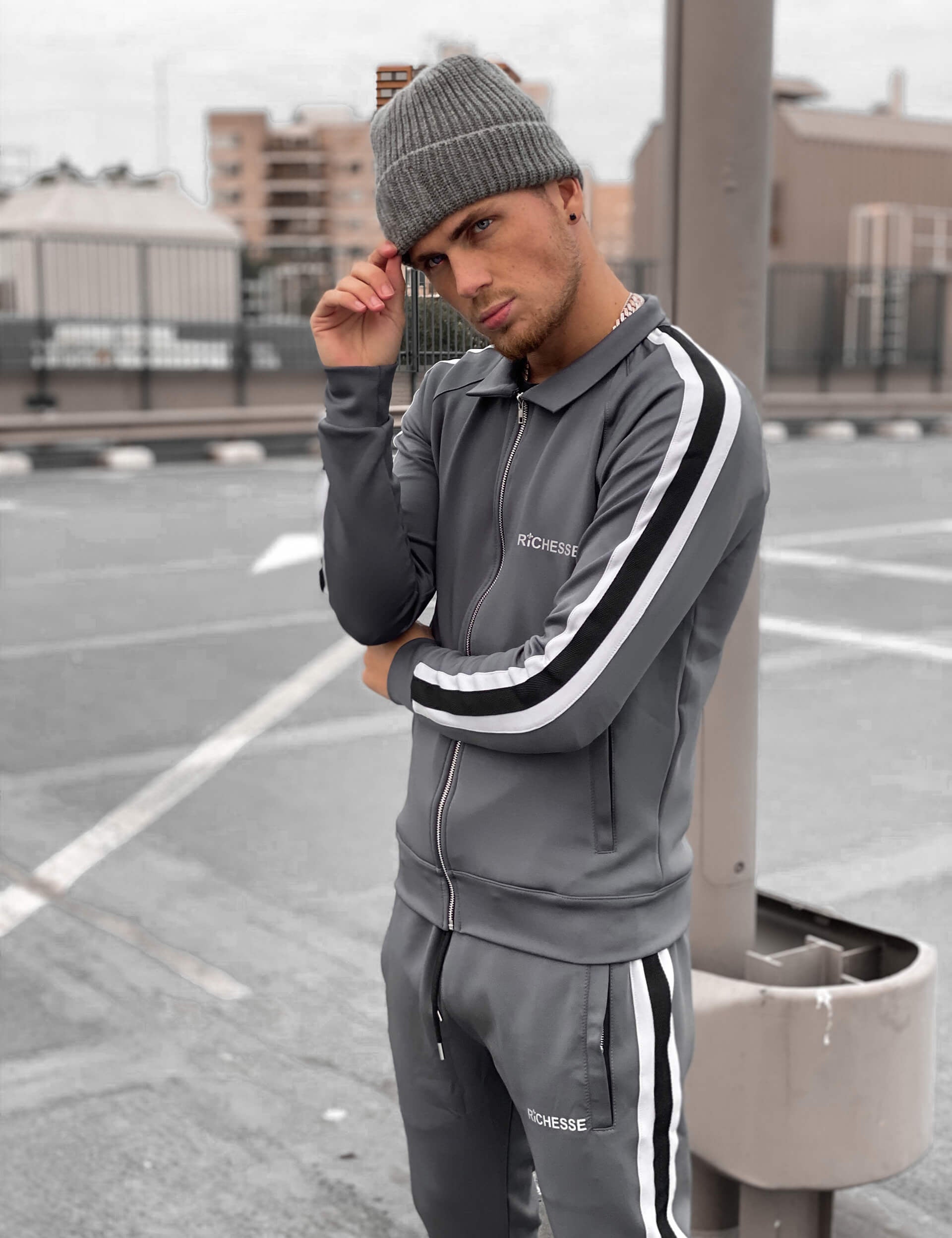 Hollywood Grey Tracksuit