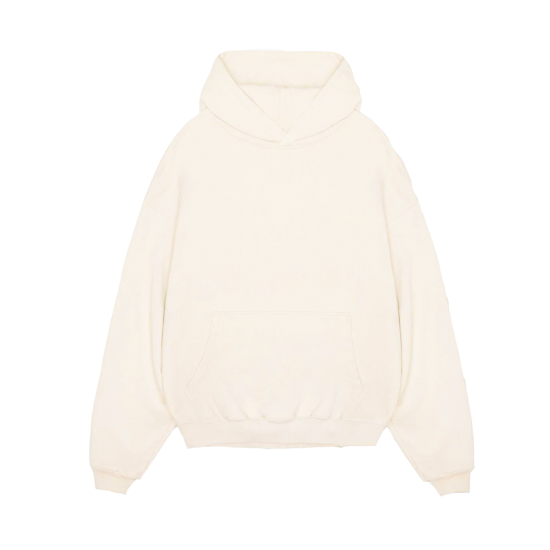 RK BLANK HOODIE CREME OVERSIZED