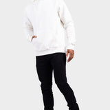 RK BLANK HOODIE CREME SLIMFIT