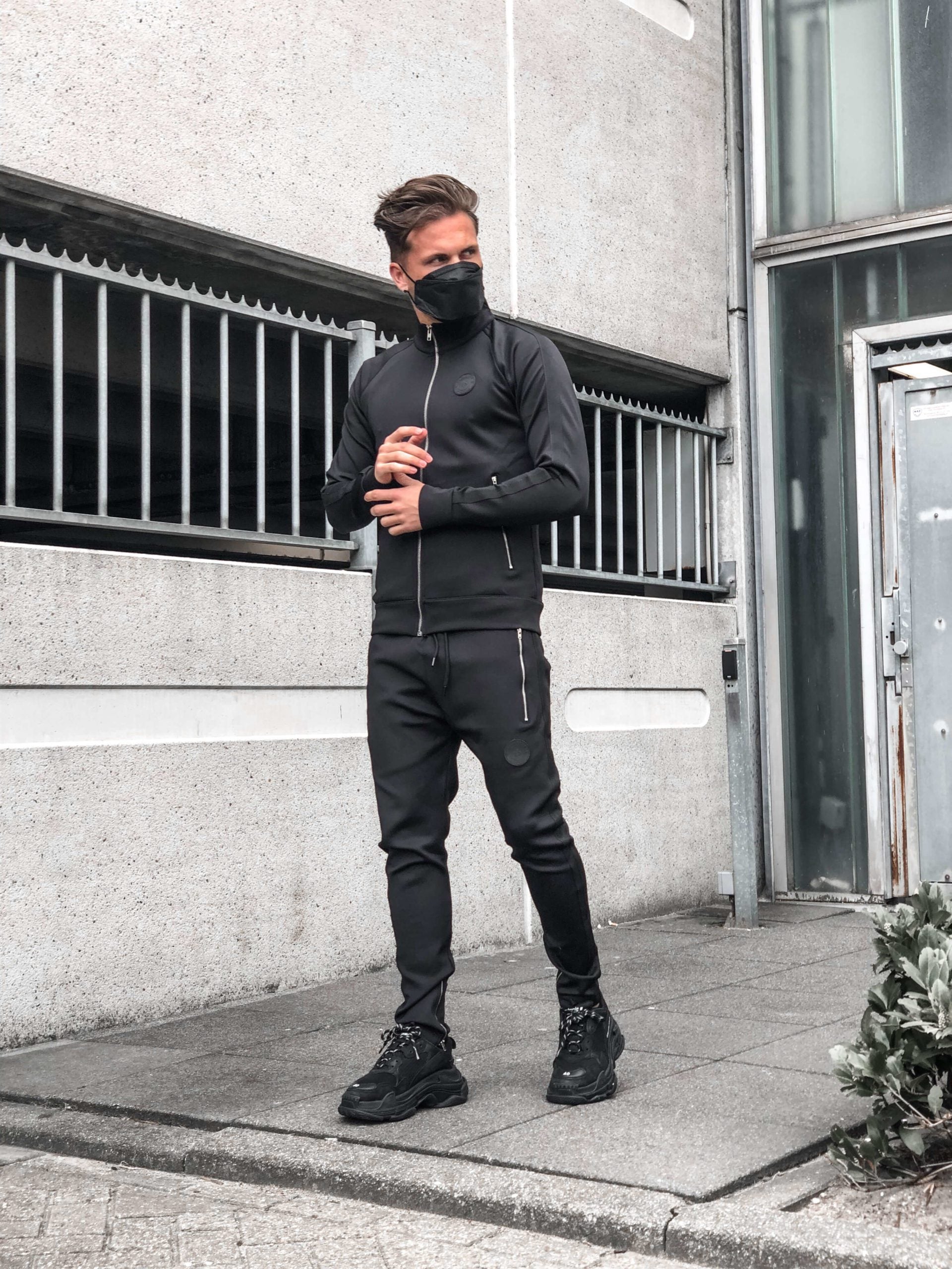 Hollywood Black Tracksuit