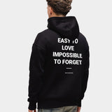 UNFORGETTABLE HOODIE BLACK