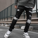 FORCE SCHWARZE JEANS