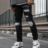 FORCE SCHWARZE JEANS