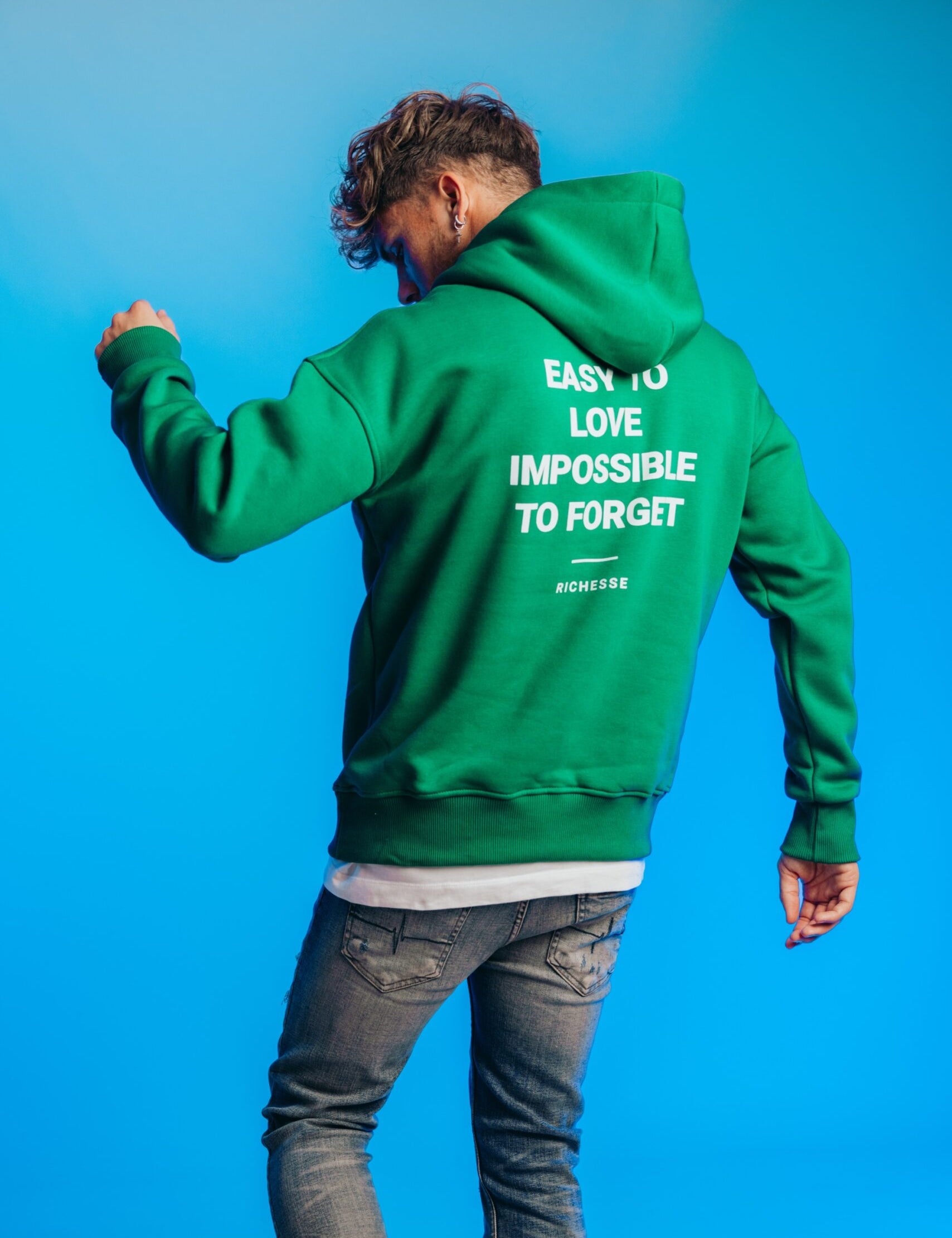 UNFORGETTABLE HOODIE GREEN