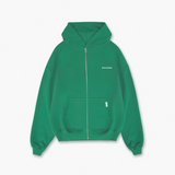 ZIPPER HOODIE GROEN