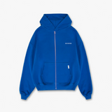 HOODIE MIT REISSVERSCHLUSS BLAU