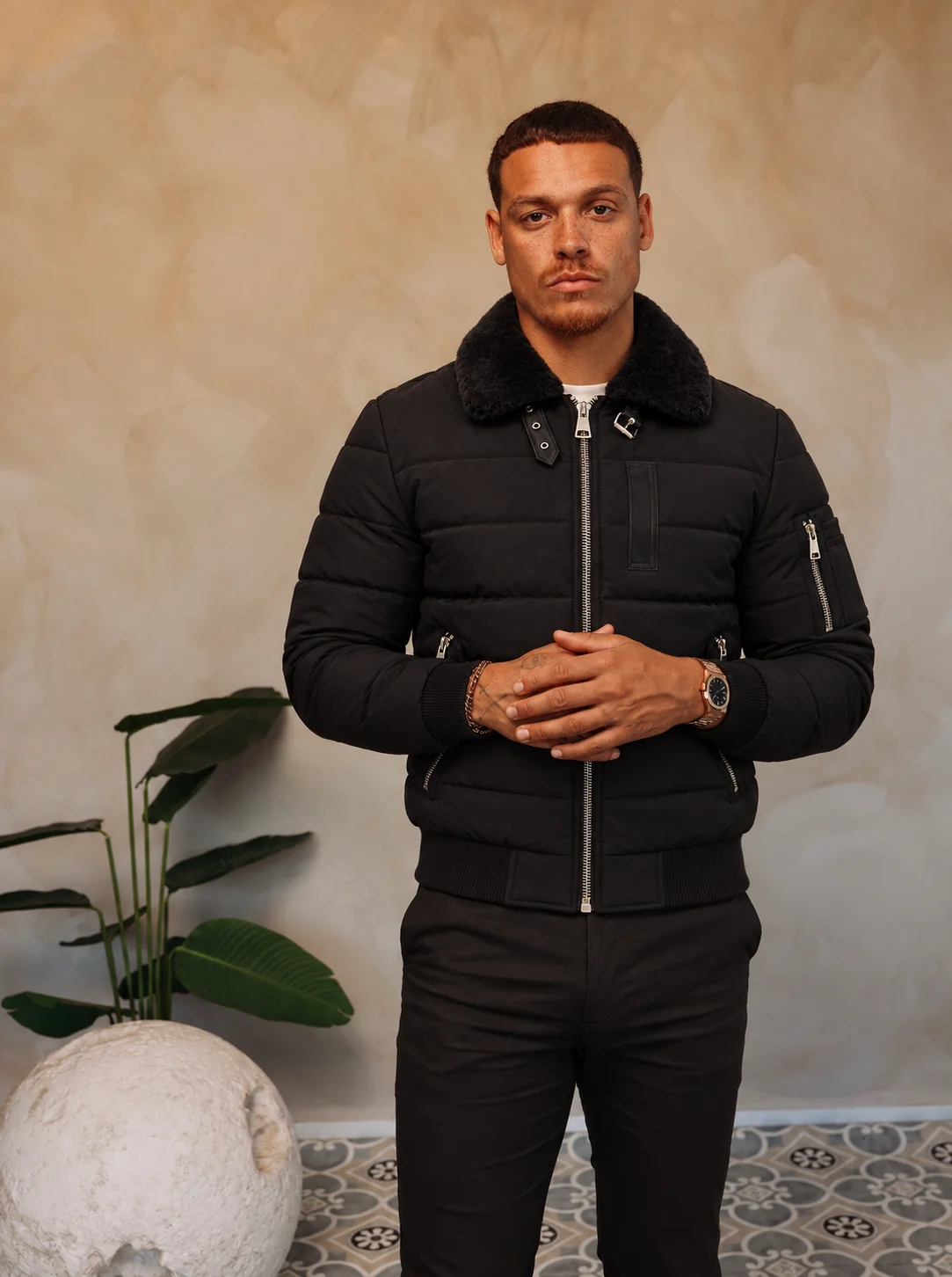 Antwerp Bomber Jacket Black