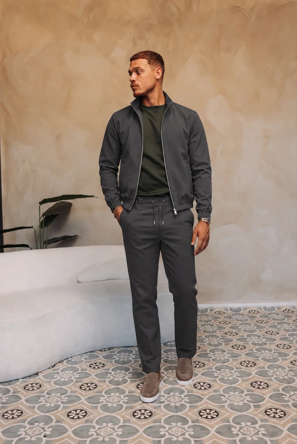 Monza Jacket Grey