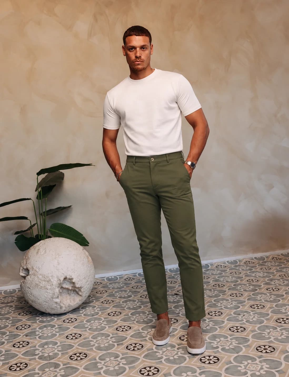 Valencia Pants | Olive