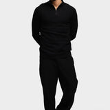 Knitted Zipper Black