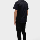 Mao Shirt Black Short