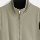 DELUXE DUBBELZIJDIGE BODYWARMER | BLACK & SAND