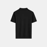 KNIT POLO | BLACK