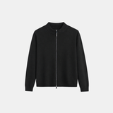 RIVAS HEAVY ZIPPER VEST | BLACK