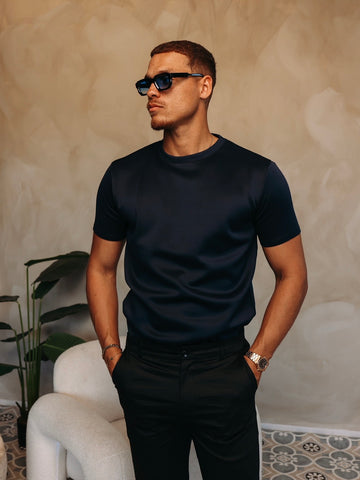 GLOSS ESSENTIAL SHIRT NAVY
