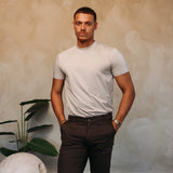 SHINY ESSENTIAL SHIRT BEIGE