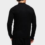 Knitted Zipper Black