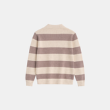 CORTEZ KNITTED POLO | BROWN CREME