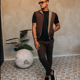CORE BODYWARMER BROWN