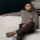 CORE STRAIGHT PANTS BROWN