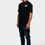 PARIS T-SHIRT BLACK BLUE