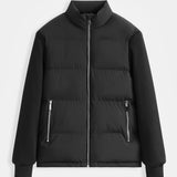 HYBRID PUFFER JACKET | BLACK