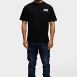 PARIS T-SHIRT BLACK BLUE
