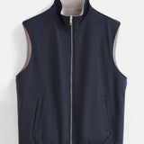 DELUXE DUBBELZIJDIGE BODYWARMER | GREY & NAVY
