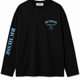 CLOTHING CLUB LONGSLEEVE BLACK | LIGHT BLUE