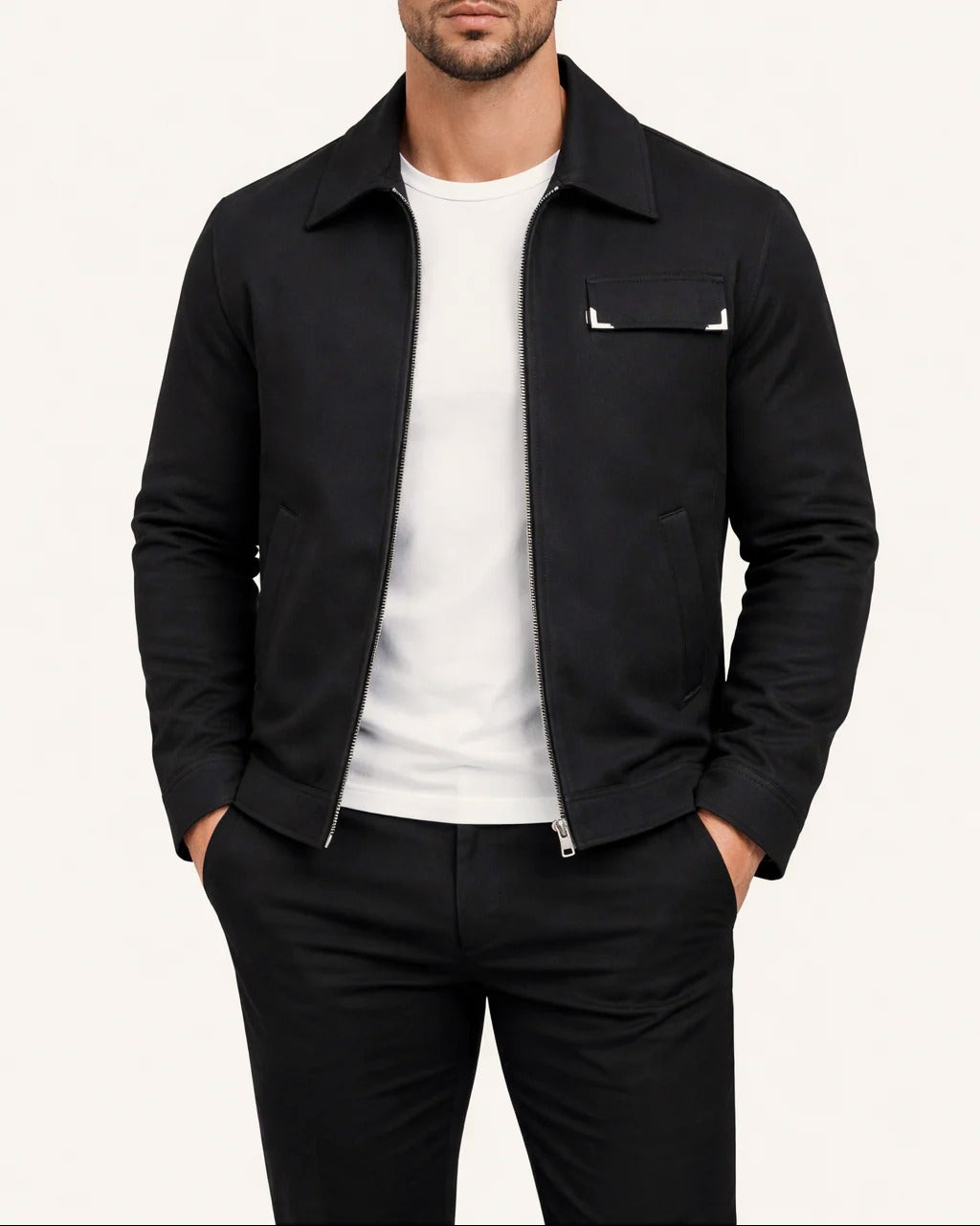 BASE ZIP JACKET | BLACK