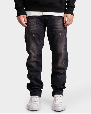 BULLET BLACK BAGGY JEANS