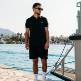 YACHT POLO SET BLACK