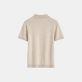 KNIT POLO | CREME