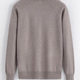MOCK NECK KNIT | TAUPE