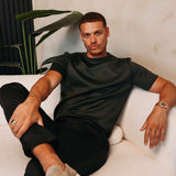 GLOSS ESSENTIAL SHIRT MIDNIGHT OLIVE