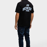 PARIS T-SHIRT BLACK BLUE