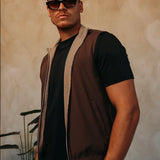 CORE BODYWARMER BROWN