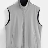 DELUXE DUBBELZIJDIGE BODYWARMER | GREY & NAVY