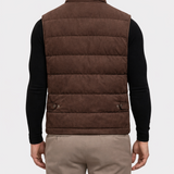 BASE BODYWARMER BROWN