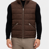 BASE BODYWARMER BROWN