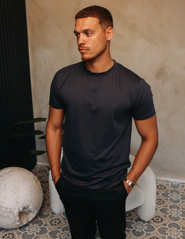 SHINY ESSENTIAL SHIRT GREY