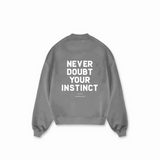 PULLOVER „PERCEPTION“ GRAU