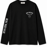 CLOTHING CLUB LONGSLEEVE BLACK | WHITE