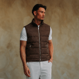 BASE BODYWARMER BROWN