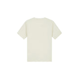 Logo T-Shirt Creme Regular Fit