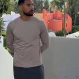 SHINY ESSENTIAL LONGSLEEVE BEIGE