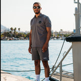 YACHT POLO SET ANTHRACIET