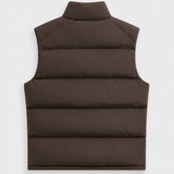 TORINO DOWN BODYWARMER | BROWN
