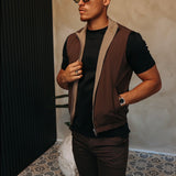 CORE BODYWARMER BROWN